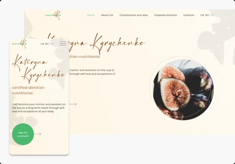 project-img-Сайт для врача-диетолога.